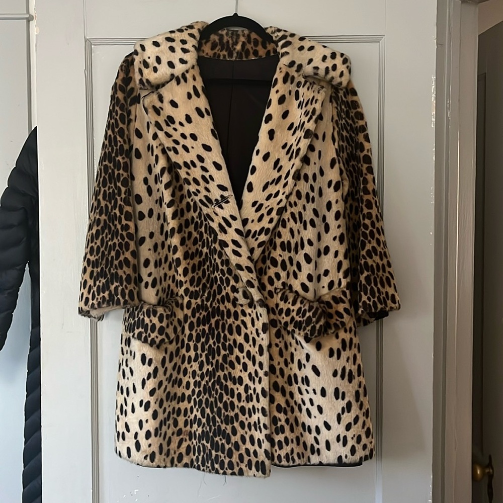 Vintage Cheetah Coat